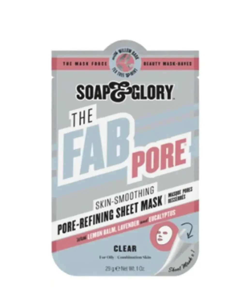 Soap & Glory The Fab Pore Refining Sheet Mask 29g (1oz)